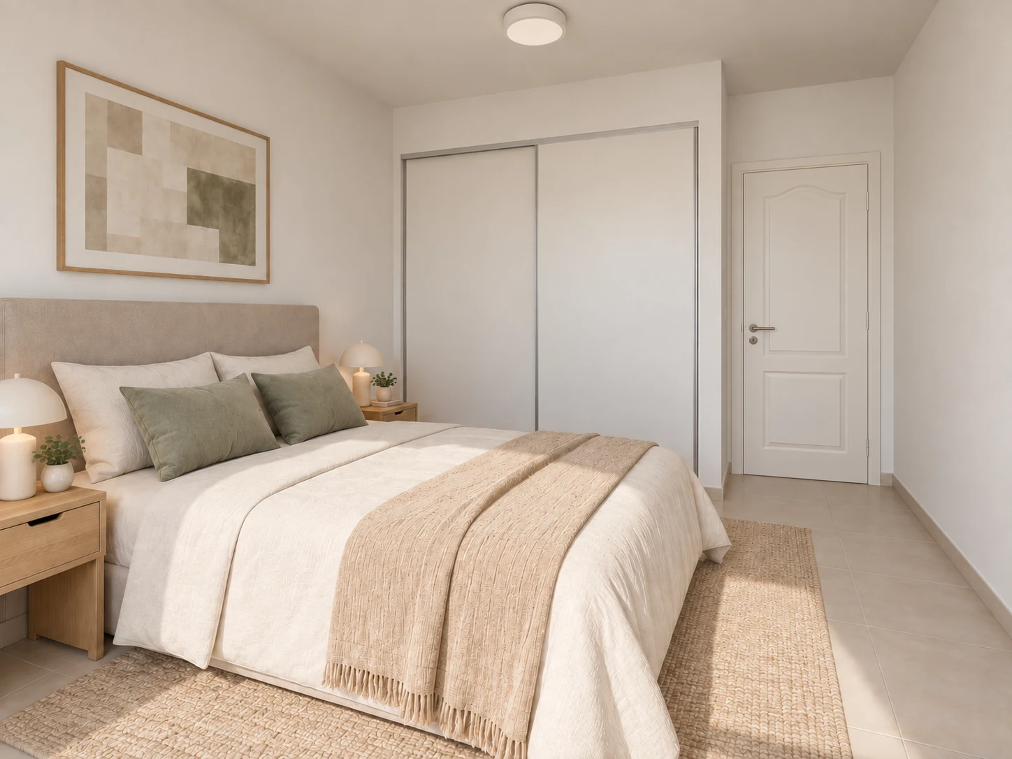Segundo dormitorio y placard
